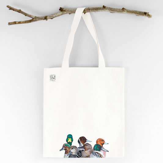 Ande net // Ducks tote bag