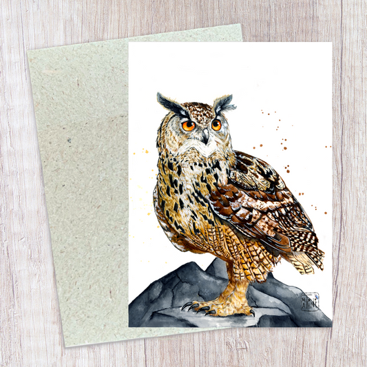 Eurasian eagle-owl // Stor hornugle