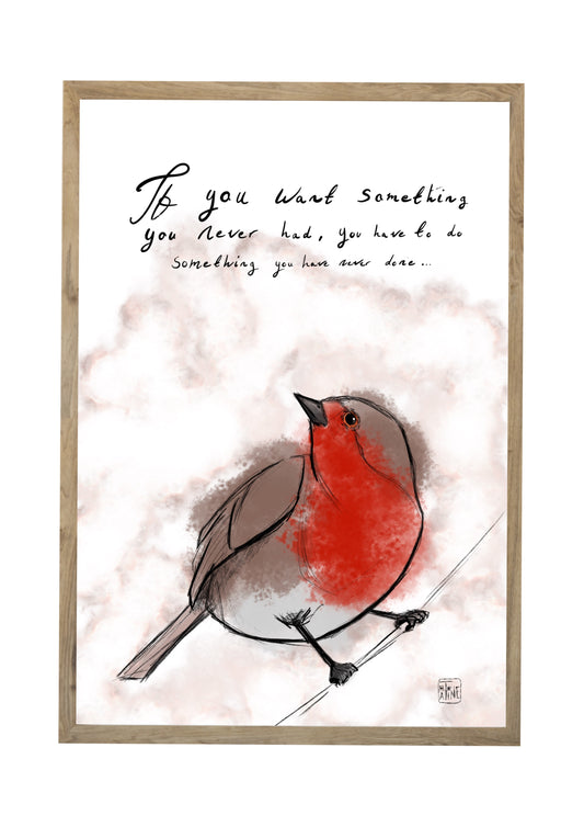 If you want something...