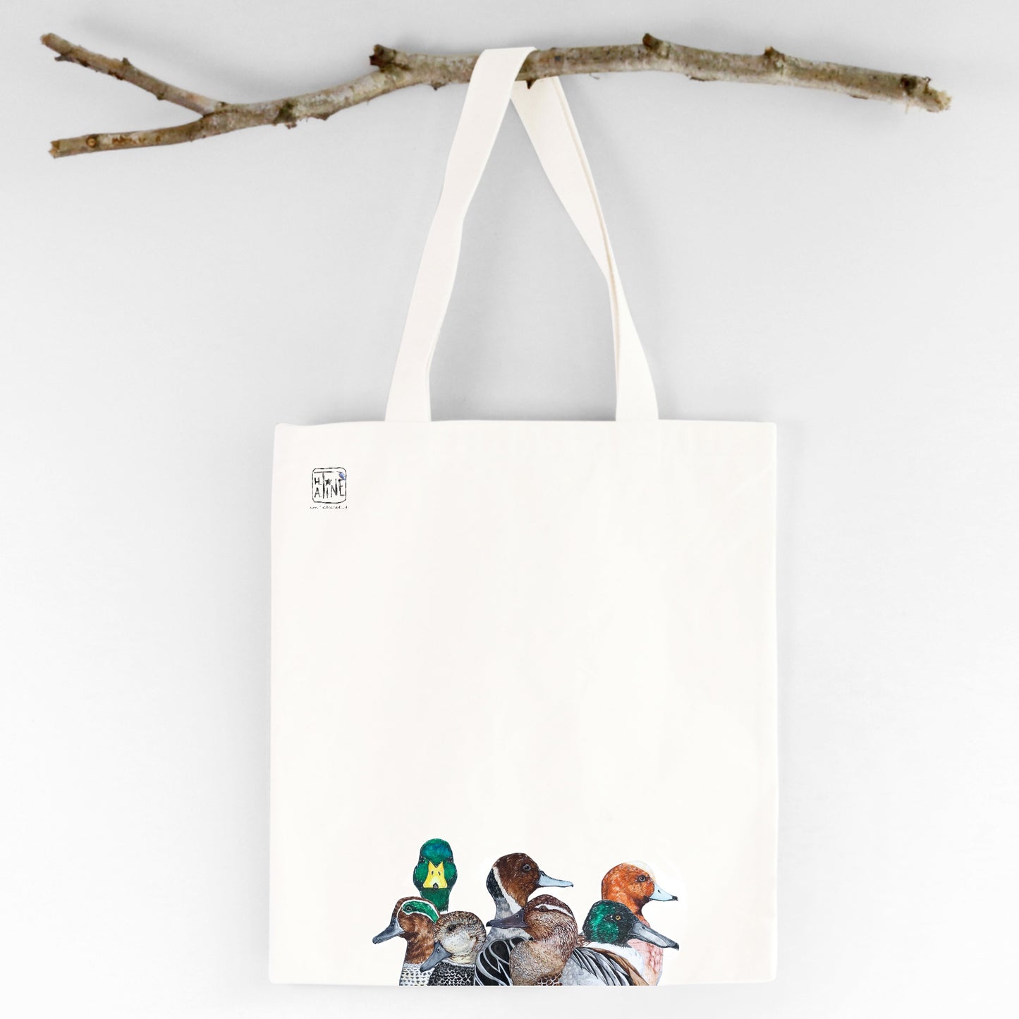 Ande net // Ducks tote bag