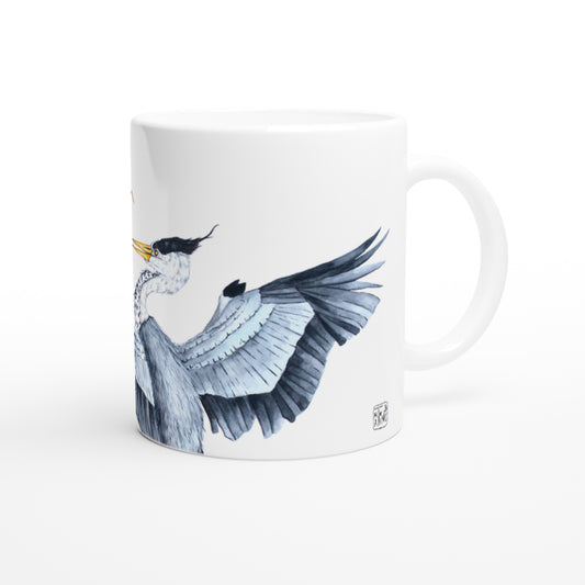 Fiskehejre // Grey herons