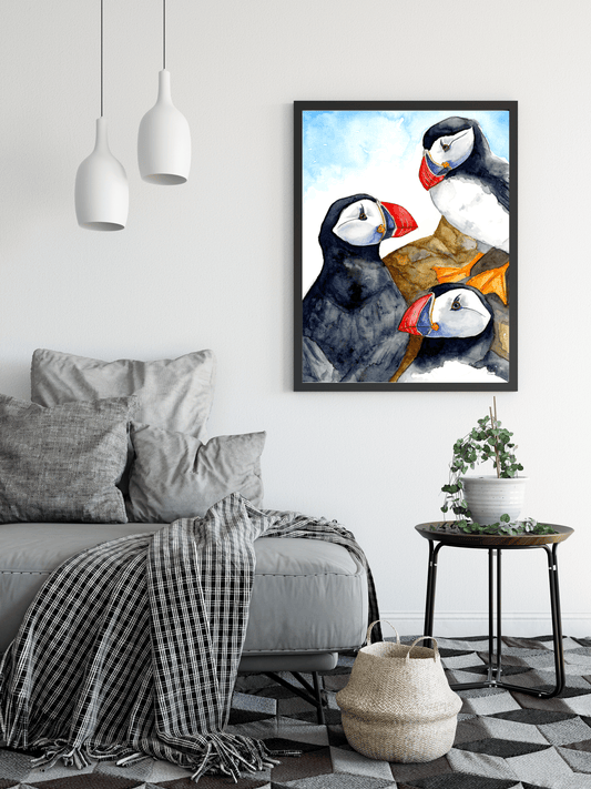 Søpapegøjer // Puffins 02